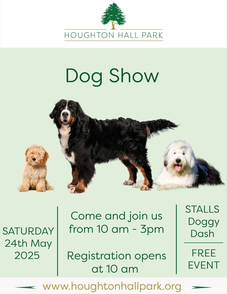 🐶 Dog Show at Houghton Hall Park -  May 2025 - May 24, 2025 10:00 AM at Houghton Hall Park, Park Road North, Dunstable LU5 5FU
