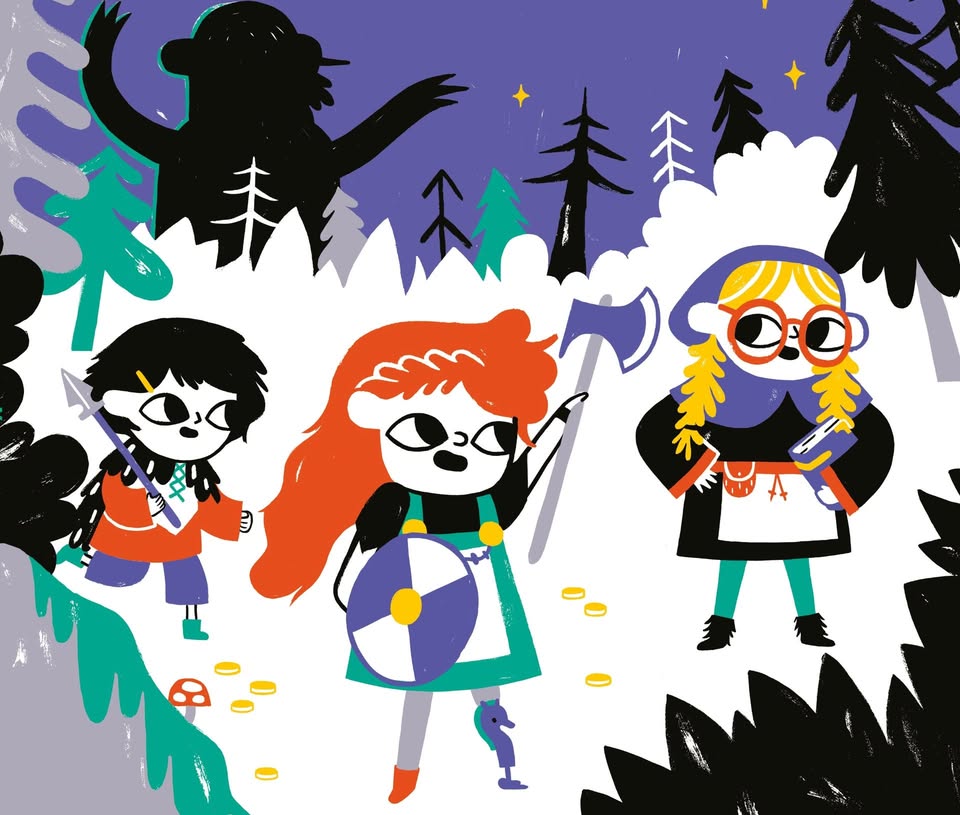 🛡 Three Little Vikings  - At The Hat Factory Arts Centre, Luton (Ages 4+) - April 10, 2025  at The Hat Factory Arts Centre, 65-67 Bute Street, Luton, LU1 2EY