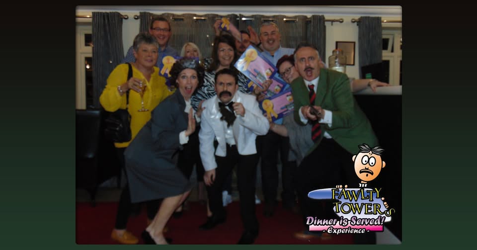 🤭 🍽 Moneypenny Productions presents "An Evening of Fawlty Fun" at Carriages Bar & Restaurant, Luton - April 12, 2025 07:00 PM at The Linton Hotel, 107 London Road, Luton, Bedfordshire LU1 3RG