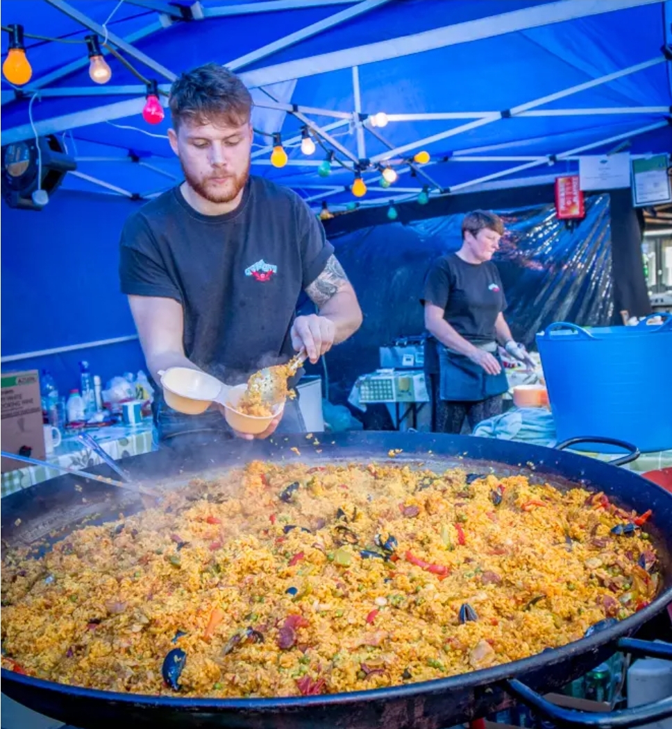 🥘 Paella Evening at Warden Abbey Vineyard - 2025 (Vegan options available) - Event Image 2 June 14, 2025 06:15 PM