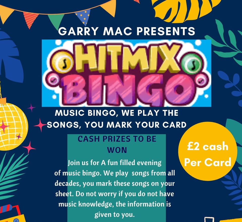 🎶🎱 Music Bingo...cash prizes at The Kings Reach, Biggleswade - June 05, 2025 08:00 PM at The Kings Reach, Potton Road, Biggleswade, SG18 0EL