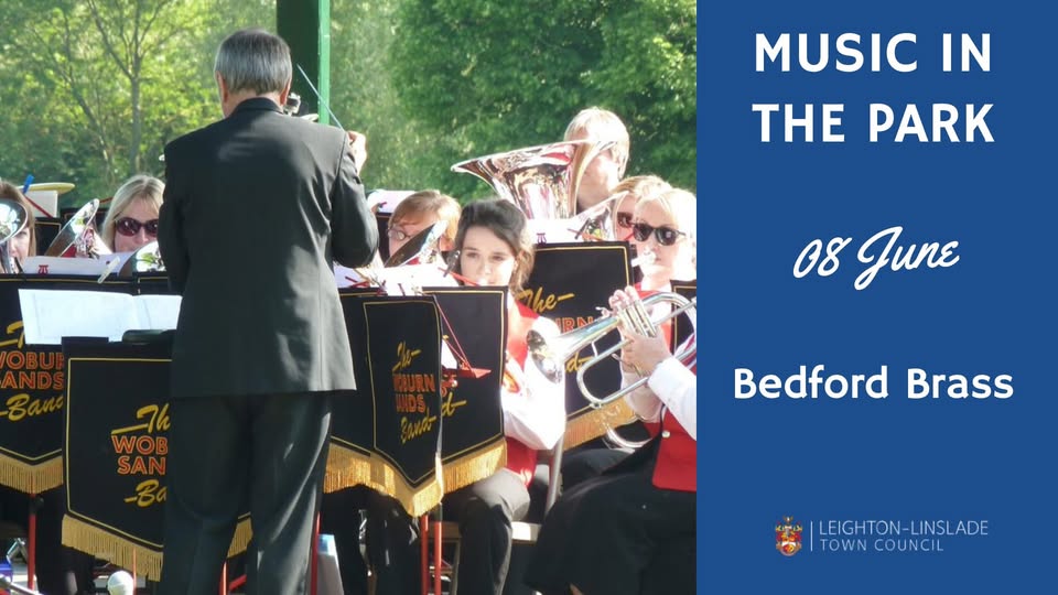 🎶 Music in the Park - Bedford Brass, Leighton Buzzard - Original Event Image | Adults, Date Idea, Entertainment, Family, Food/Drink, Free Entry, Music, Outdoor, Play Area, Social, Teens, Baby/Toddlers, Kids, Parks, Scenic | Suitable for: Accessible, Children, Family, Toilets, Baby Changing, Dog Friendly, Wheelchair Friendly 🎶 Music in the Park - Bedford Brass, Leighton Buzzard - June 08, 2025 03:00 PM at The Band Stand, Parsons Close Recreation Ground, Leighton Buzzard, LU7 1SD