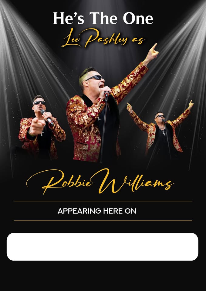 🎤 Robbie Williams Tribute in the garden at The Orange Tree in Hitchin - Original Event Image | Adults, Date Idea, Food/Drink, Free Entry, Indoor, Nightlife, Outdoor, Pubs / Restaurants | Suitable for: Free Parking, Parking Onsite, Accessible, Family, Toilets, Wheelchair Friendly 🎤 Robbie Williams Tribute in the garden at The Orange Tree in Hitchin - June 21, 2025 03:00 PM at The Orange Tree, 100 Stevenage Road, Hitchin, SG4 9DR