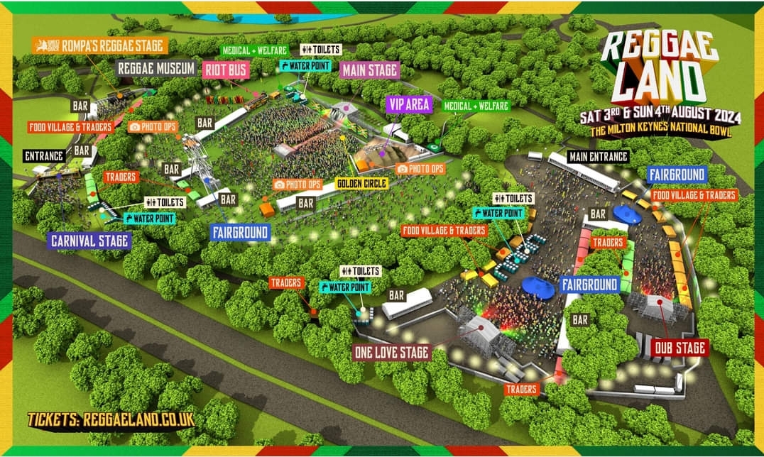 🇯🇲 REGGAE LAND MILTON KEYNES - 2024-08-03 - Event Image 8 August 03, 2024 12:00 PM