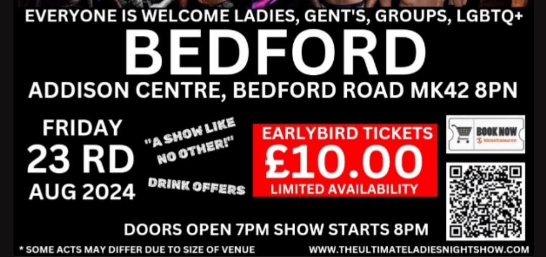 😜 THE ULTIMATE LADIES NIGHT SHOW UK'S LARGEST 18+ - BEDFORD - Event Image 2 August 23, 2024 08:00 PM