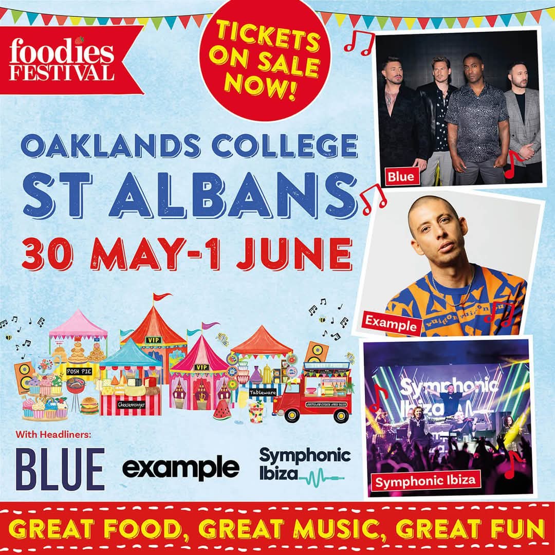 💥 50% OFF FOODIES FESTIVAL TICKETS ST ALBANS 2025 | Categories: Attractions, Entertainment, Food & Drink, Online 💥 50% OFF FOODIES FESTIVAL TICKETS ST ALBANS 2025 - (50% off) Valid from May 14, 2025 until June 02, 2025
