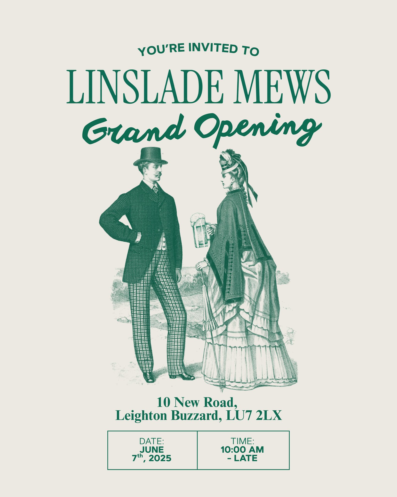 🎶 Linslade Mews Grand Opening 2025, Leighton Buzzard - Original Event Image | Adults, Date Idea, Entertainment, Family, Food/Drink, Free Entry, Outdoor, Social, Craft Fair, Stalls | Suitable for: Accessible, Wheelchair Friendly, Children, Family 🎶 Linslade Mews Grand Opening 2025, Leighton Buzzard - June 07, 2025 10:00 AM at 10 New Road, Leighton Buzzard, LU7 2LX