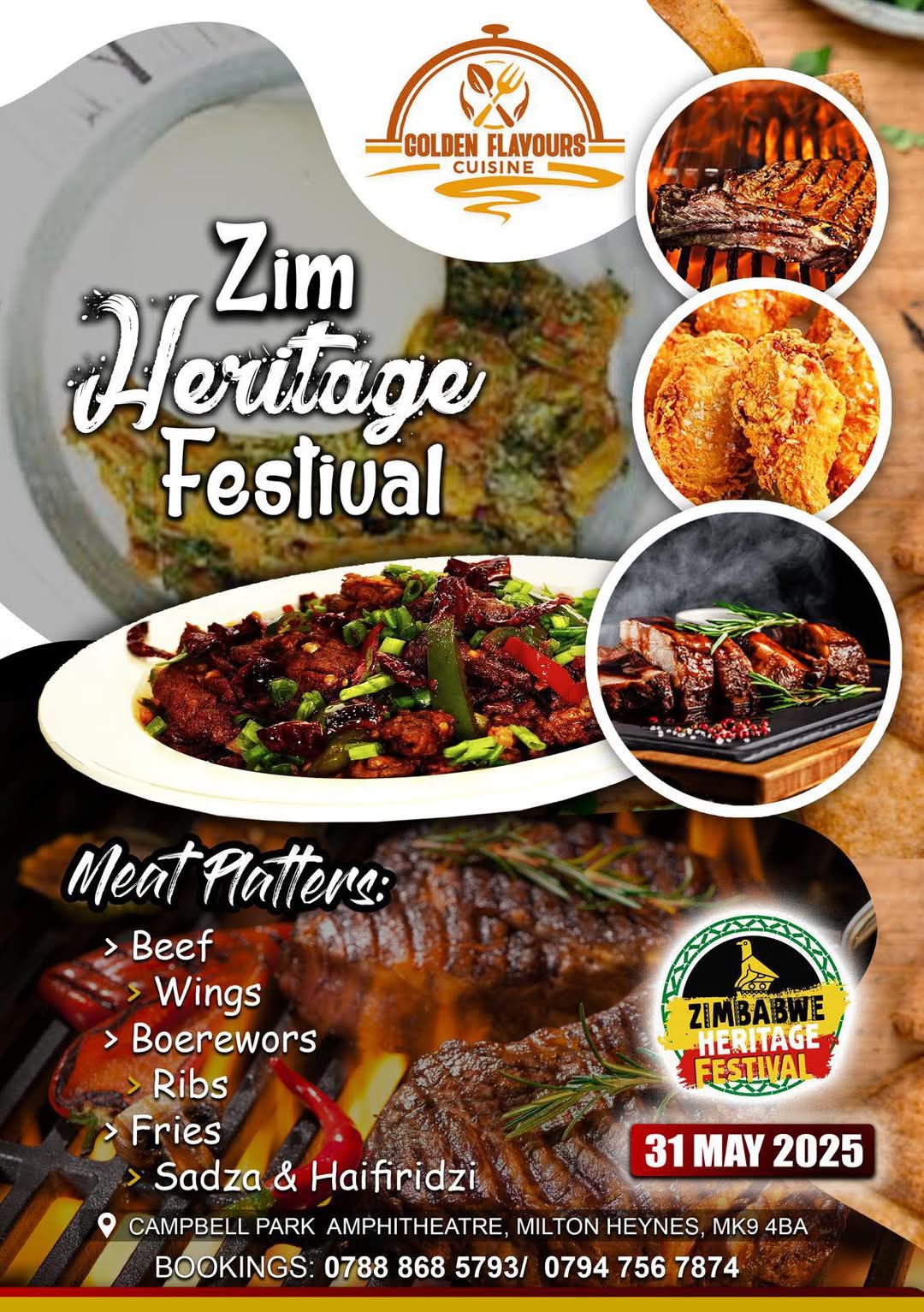 🎊 Zimbabwe Heritage Festival 2025 - Cambell Park, Milton Keynes (Free entry) at Campbell Park Amphitheatre, Milton Keynes,
Buckinghamshire MK9 4BA | Activities, Adults, Attractions, Date Idea, Entertainment, Family, Food/Drink, Free Entry, Fun, Half Term, Kids, Music, Nightlife, Outdoor, Parks, Social | Suitable for: Accessible, Children, Family, Toilets, Wheelchair Friendly 🎊 Zimbabwe Heritage Festival 2025 - Cambell Park, Milton Keynes (Free entry) - Event Image 2 May 31, 2025 12:00 PM