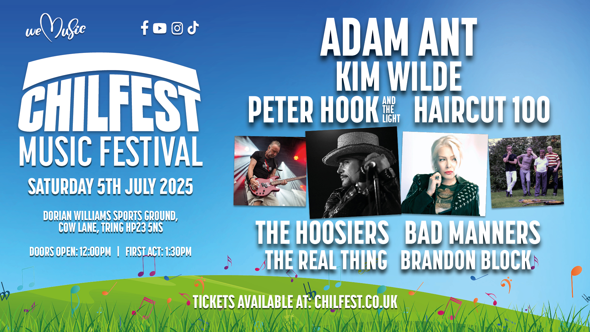 🎶 CHILFEST in Tring at CHILFEST, COW LANE, TRING, HERTS, HP23 5NS | Adults, Advance Booking, Date Idea, Entertainment, Family, Food/Drink, Fun, Kids, Music, Outdoor, Social, Stalls, Ticket Event | Suitable for: Children, Family, Parking Onsite, Toilets 🎶 CHILFEST in Tring - Event Image 2 July 05, 2025 12:00 PM