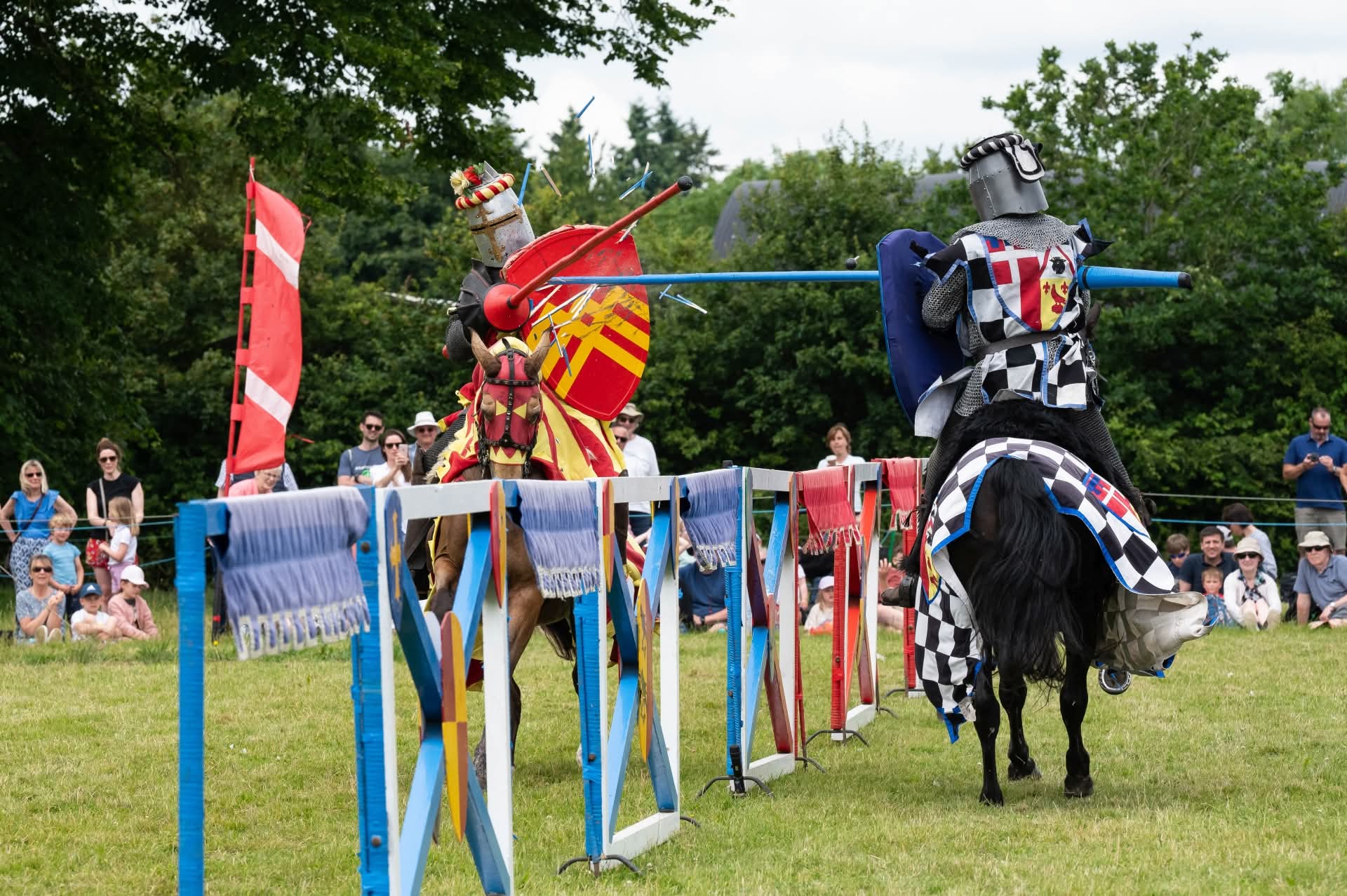🛡 Chiltern Air Museum - Medieval Jousting 2025 at Chiltern Open Air Museum, Newland Park, Gorelands Lane, Chalfont St Giles, Buckinghamshire, HP8 4AB | Activities, Adults, Advance Booking, Baby/Toddlers, Entertainment, Family, Fun, History & Heritage, Kids, Outdoor, Play Area, Ticket Event | Suitable for: Children, Family, Toilets 🛡 Chiltern Air Museum - Medieval Jousting 2025 - Event Image 2 June 29, 2025 10:00 AM