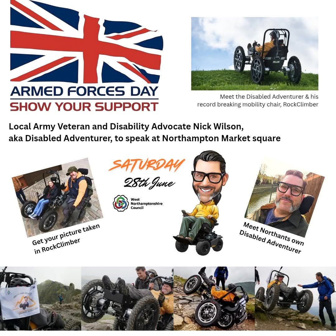 🇬🇧 Armed Forces Day 2025 - Northampton at Market Square, Northampton, NN1 2DL | Activities, Adults, Attractions, Automotive, Charity, Entertainment, Family, Free Entry, Fun, History & Heritage, Music, Stalls | Suitable for: Accessible, Children, Family, Wheelchair Friendly 🇬🇧 Armed Forces Day 2025 - Northampton - Event Image 4 June 28, 2025 10:00 AM