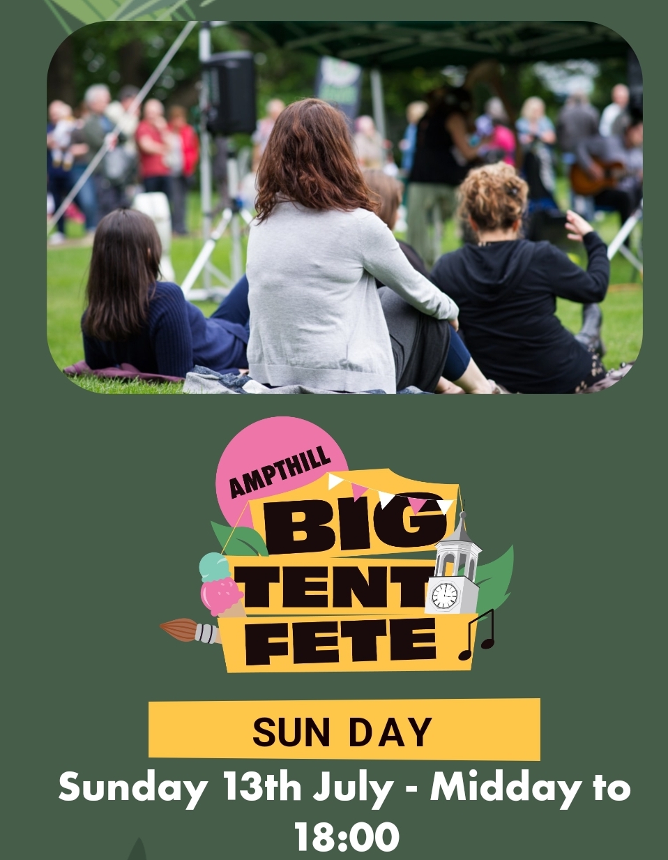 🎪 Big Tent Weekend 2025 - Ampthill at Alameda Middle School, Station Rd, Ampthill, Bedford MK45 2QR | Adults, Advance Booking, Entertainment, Food/Drink, Fun, Music, Nightlife, Outdoor, Ticket Event, Teens, Stalls, Family | Suitable for: Toilets, Family 🎪 Big Tent Weekend 2025 - Ampthill - Event Image 4 July 12, 2025 05:30 PM