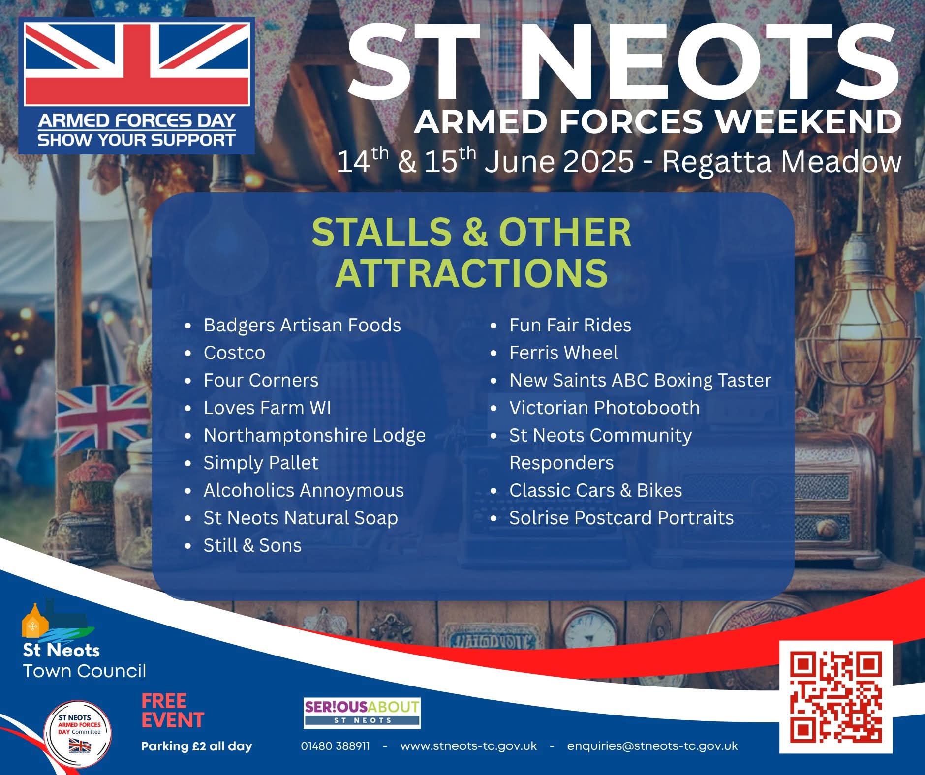 ✈️ St Neots Armed Forces Weekend 2025 - Event Image 4 June 14, 2025 12:00 PM