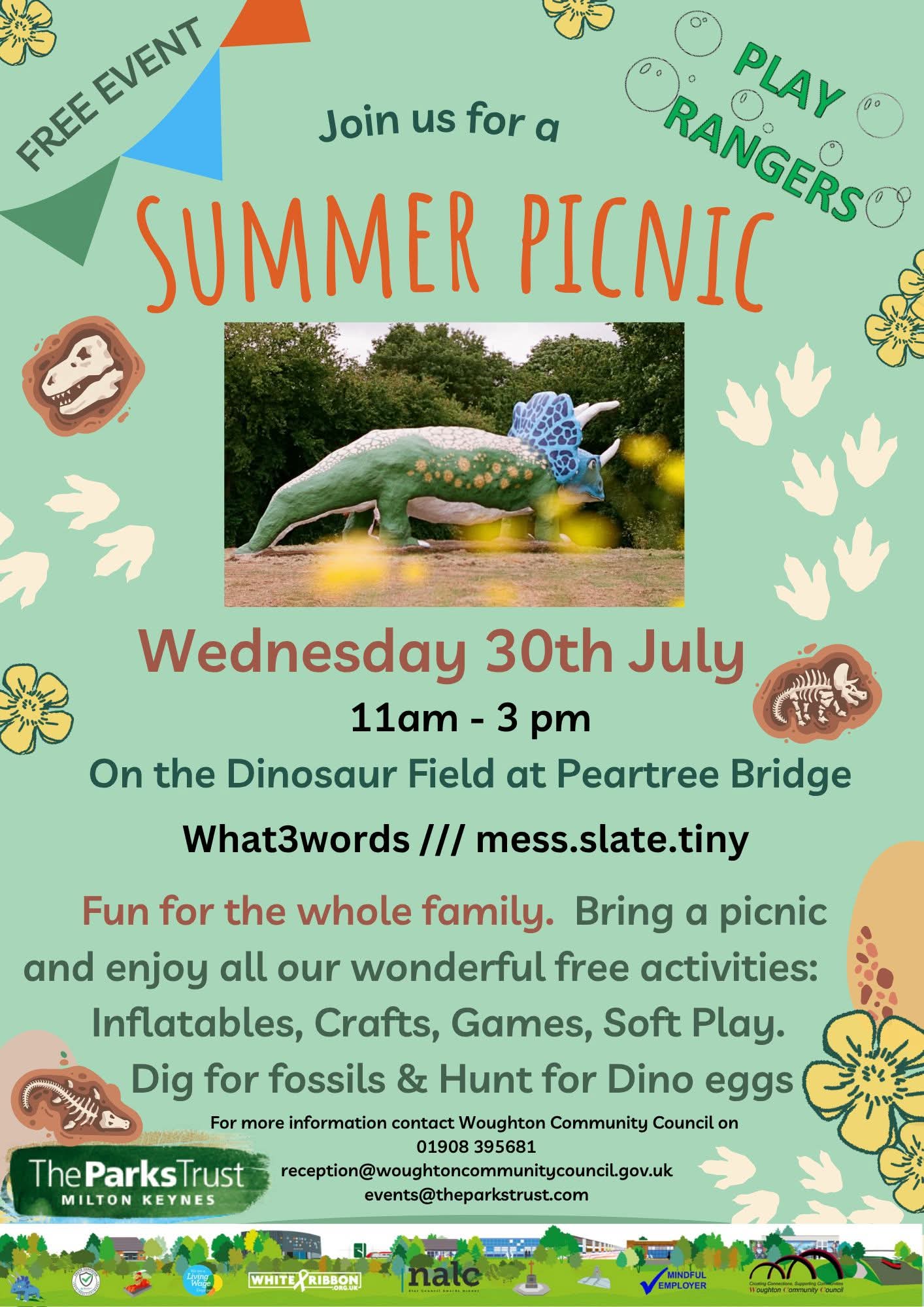 🦕 Triceratops sculpture - Pear Tree Bridge, Milton Keynes at The Triceratops (Bill Billings 1979), Peartree Bridge, Milton Keynes MK6 3DQ
| Activities, Baby/Toddlers, Family, Free, Free Entry, Fun, Half Term, Kids, Outdoor, Parks, Walks | Suitable for: Dog Friendly, Family, Toilets 🦕 Triceratops sculpture - Pear Tree Bridge, Milton Keynes - Event Image 3 July 30, 2025 11:00 AM