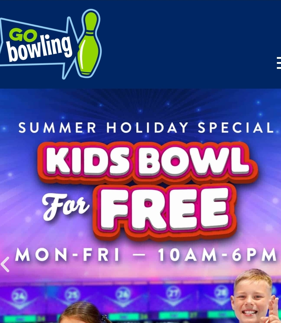 🎳 Kids Bowl for Free at Go Bowling This Summer Half Term 2025 - Dunstable | Categories: Entertainment 🎳 Kids Bowl for Free at Go Bowling This Summer Half Term 2025 - Dunstable - Valid from August 04, 2025 until August 29, 2025