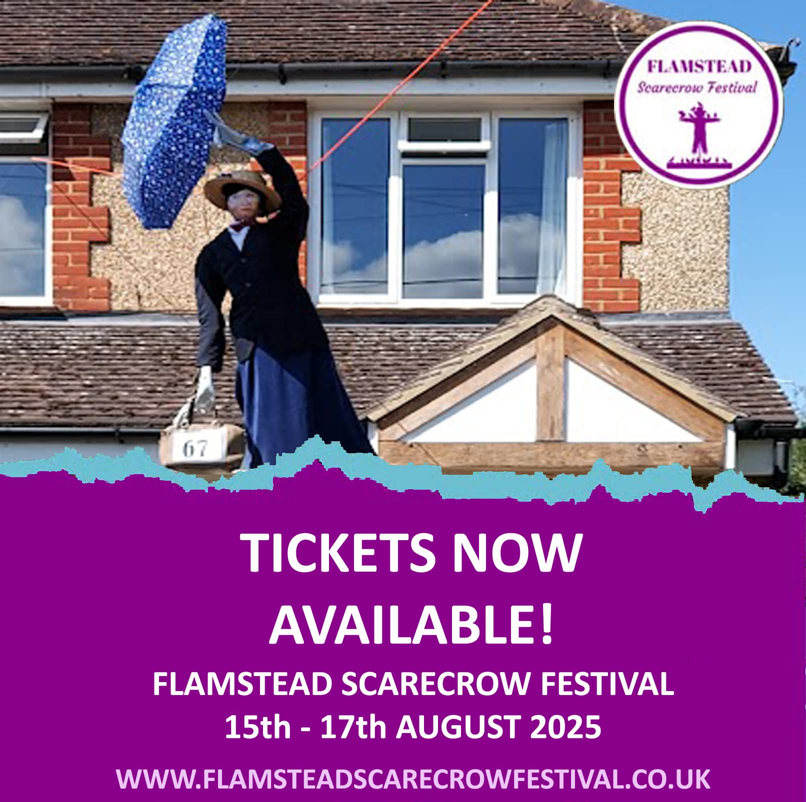 👒 Flamstead Scarecrow Festival 2025 - Event Image 4 August 15, 2025 12:00 PM