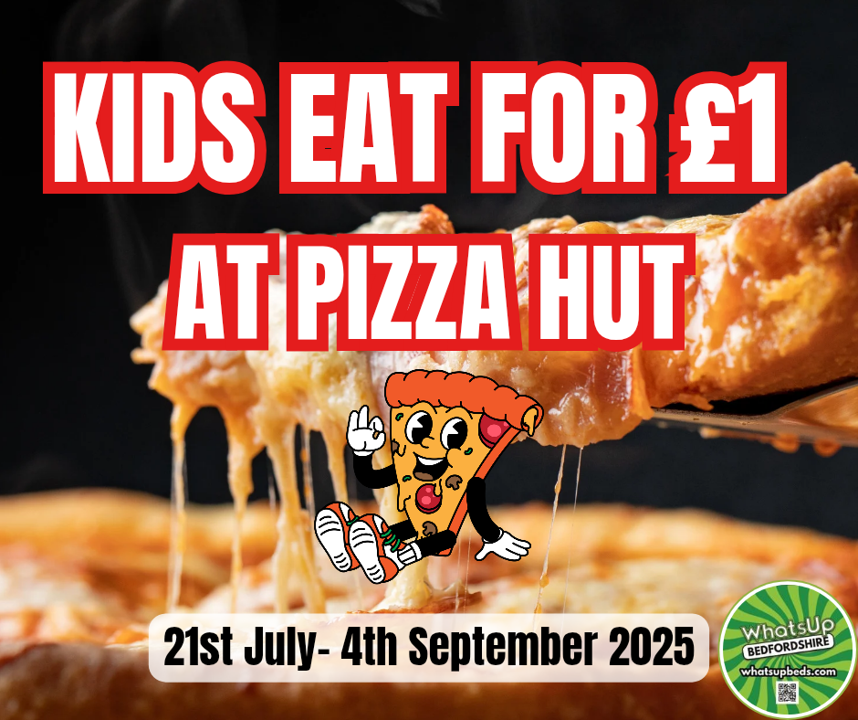 🍕 Kids Eat For £1 at Pizza Hut This Summer Half Term 2025... | Categories: Food & Drink 🍕 Kids Eat For £1 at Pizza Hut This Summer Half Term 2025... - $1.00 Valid from July 21, 2025 until September 04, 2025