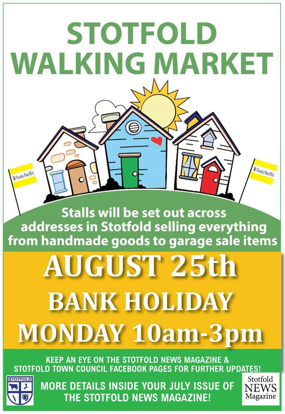 🛍 Stotfold Walking Market 2025 (Over 160 stalls) - Event Image 5 August 25, 2025 10:00 AM