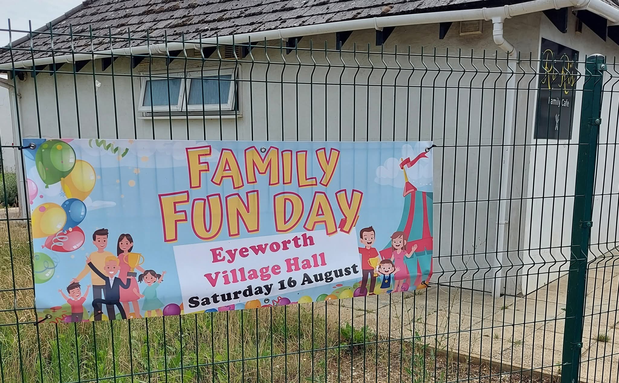 🎊 Eyeworth Village Hall Family Fun Day 2025 - Event Image 2 August 16, 2025 10:30 AM