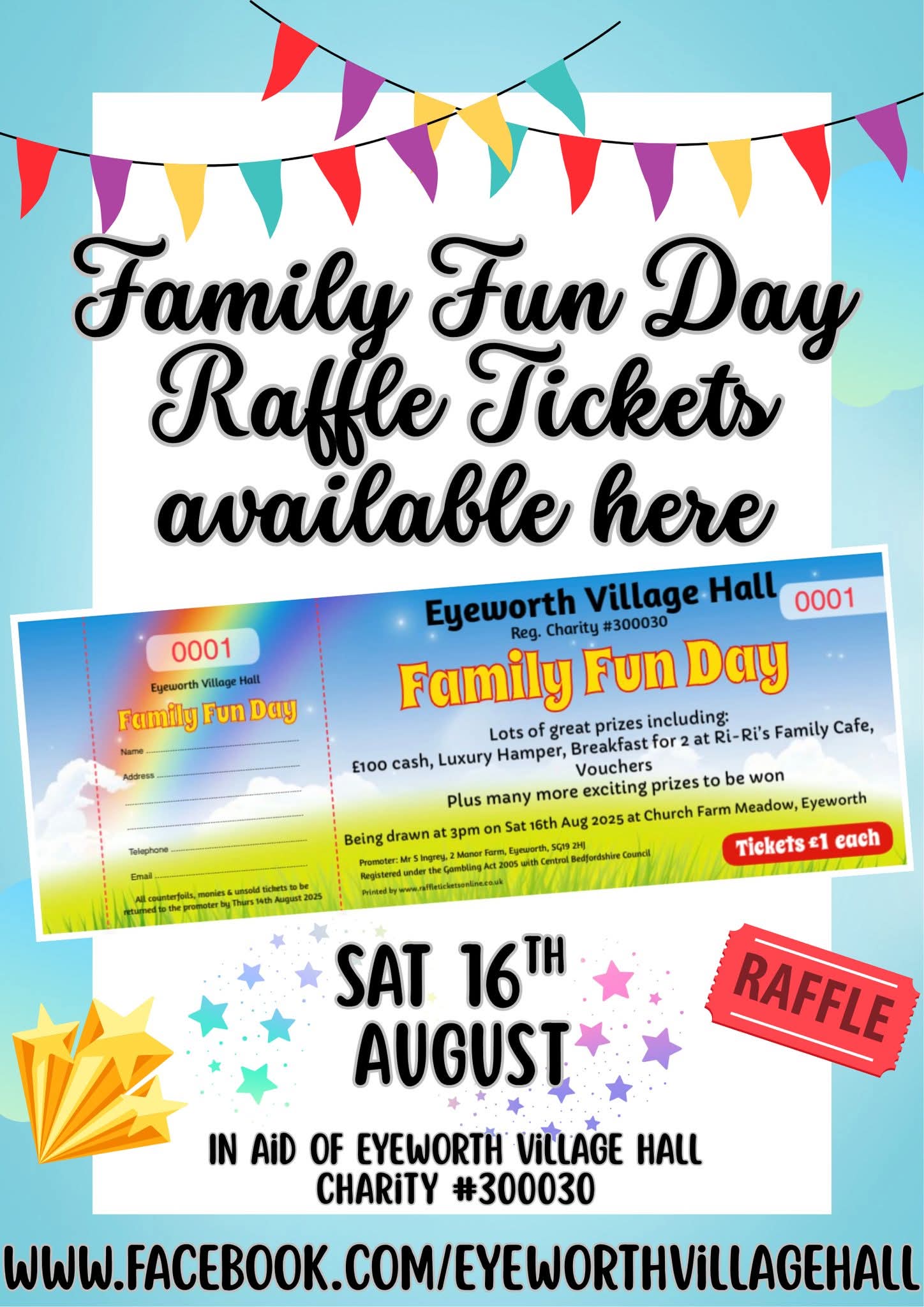 🎊 Eyeworth Village Hall Family Fun Day 2025 - Event Image 5 August 16, 2025 10:30 AM