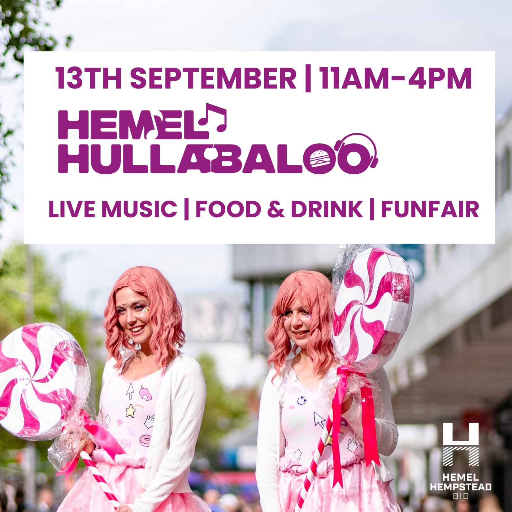 🤩 Hullabaloo 2025 - Houghton Regis at Bedford Square, Houghton Regis, LU5 5ES Dunstable, UK | Free, Activities, Creative, Entertainment, Family, Fun, Kids, Outdoor, Play Parks, Theatre, SEN, Baby/Toddlers, Fun Fair | Suitable for: Wheelchair Friendly, Dog Friendly, Baby Changing, Accessible, Children, Family, Free Parking, SEN 🤩 Hullabaloo 2025 - Houghton Regis - Event Image 6 September 13, 2025 10:30 AM