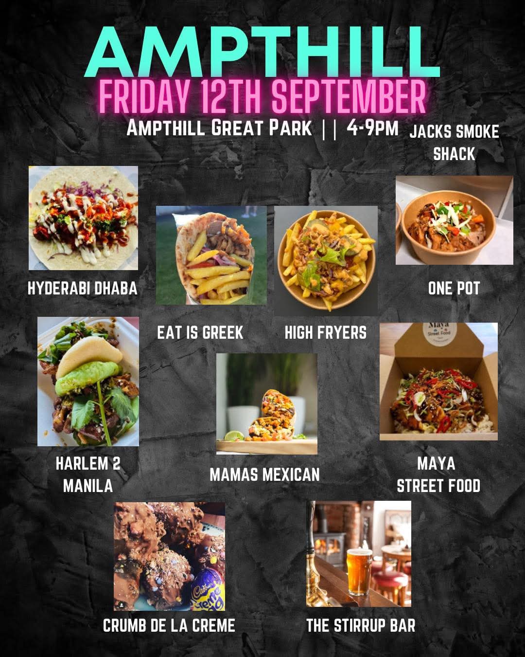 😋AMPTHILL EAT FEAST 2025 at Woburn St, Ampthill Park, Ampthill, Bedfordshire MK45 2HX | Family, Food/Drink, Free Entry, Music, Nightlife, Parks, Play Area, Adults, Date Idea, Fun, Outdoor | Suitable for: Dog Friendly, Family, Free Parking, Parking Onsite 😋AMPTHILL EAT FEAST 2025 - Event Image 4 September 12, 2025 04:00 PM
