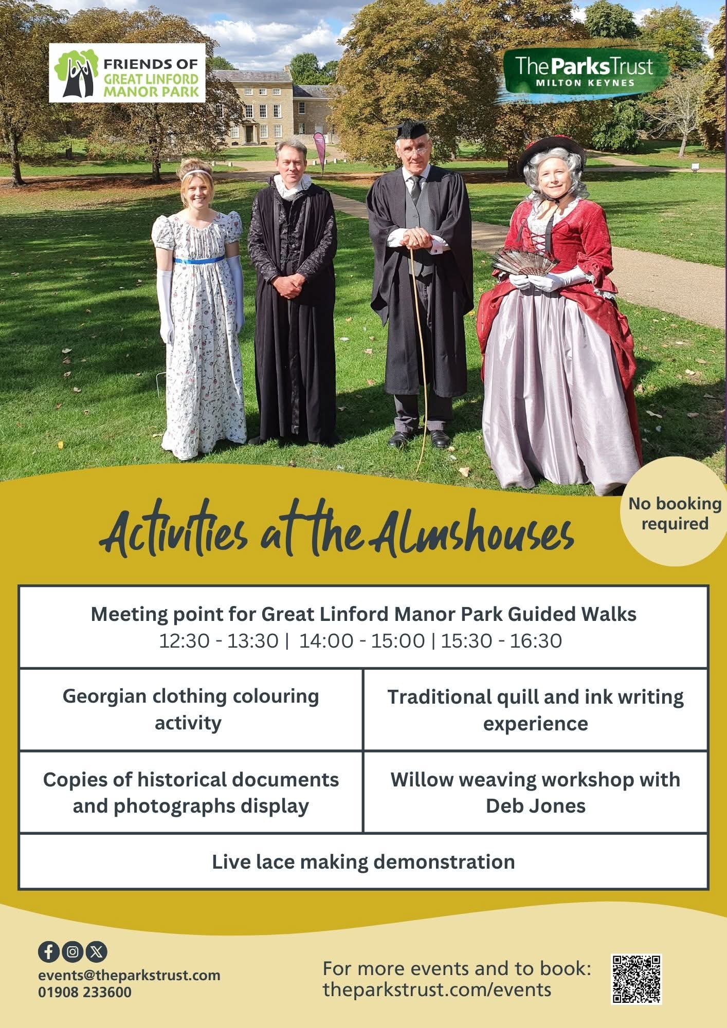 🌳 Linford Manor Park Heritage Open Day 2025 - Milton Keynes - Event Image 2 September 20, 2025 12:00 PM