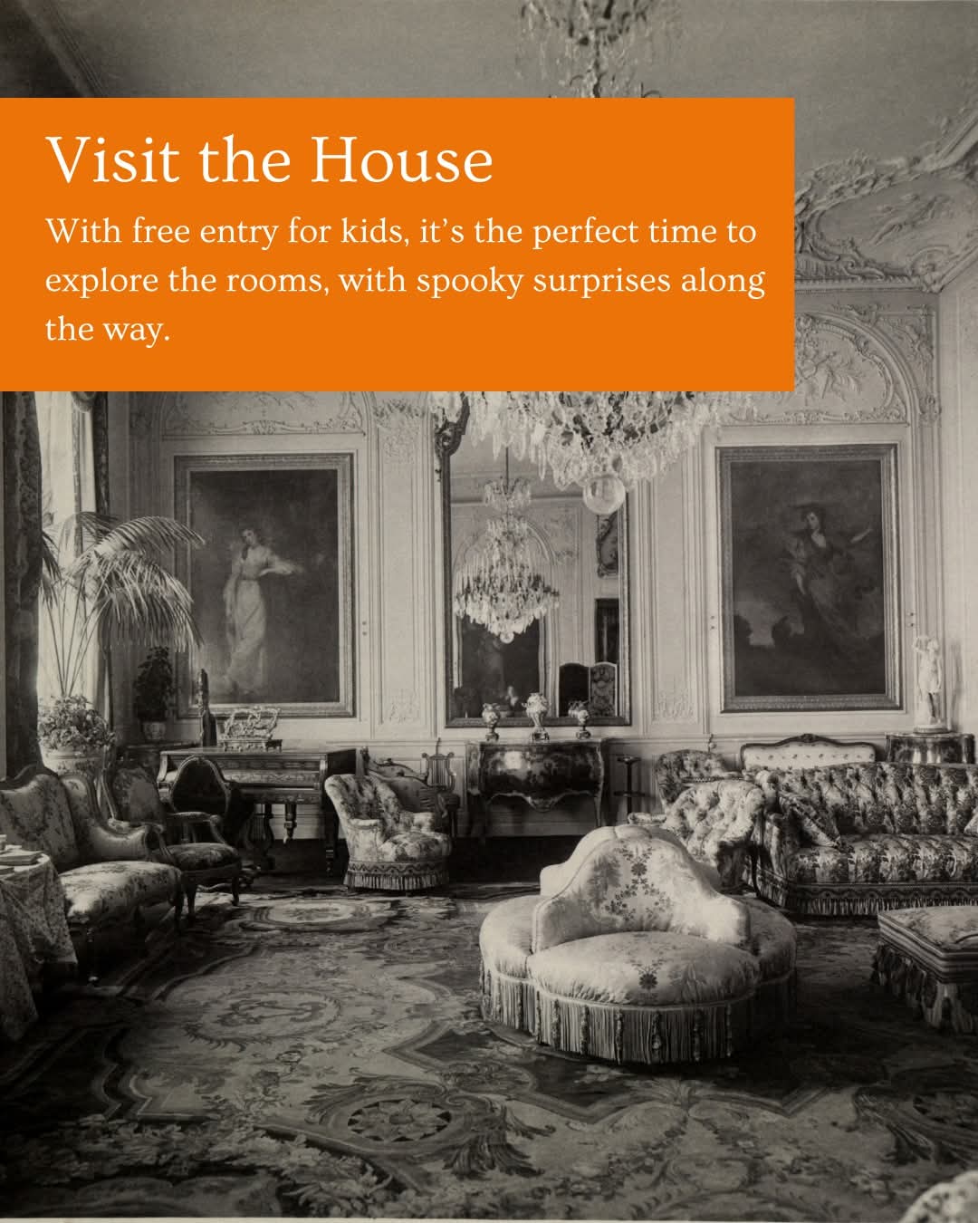 💀 Haunted Half Term 2025 - Whaddesdon Manor at Whaddesdon Manor, Waddesdon, Aylesbury HP18 0JH | Activities, Advance Booking, Attractions, Baby/Toddlers, Education, Family, Fun, Kids, Play Parks, Seasonal, Ticket Event, Walks | Suitable for: Children, Family, Parking Onsite, Toilets 💀 Haunted Half Term 2025 - Whaddesdon Manor - Event Image 7 October 26, 2025 10:00 AM