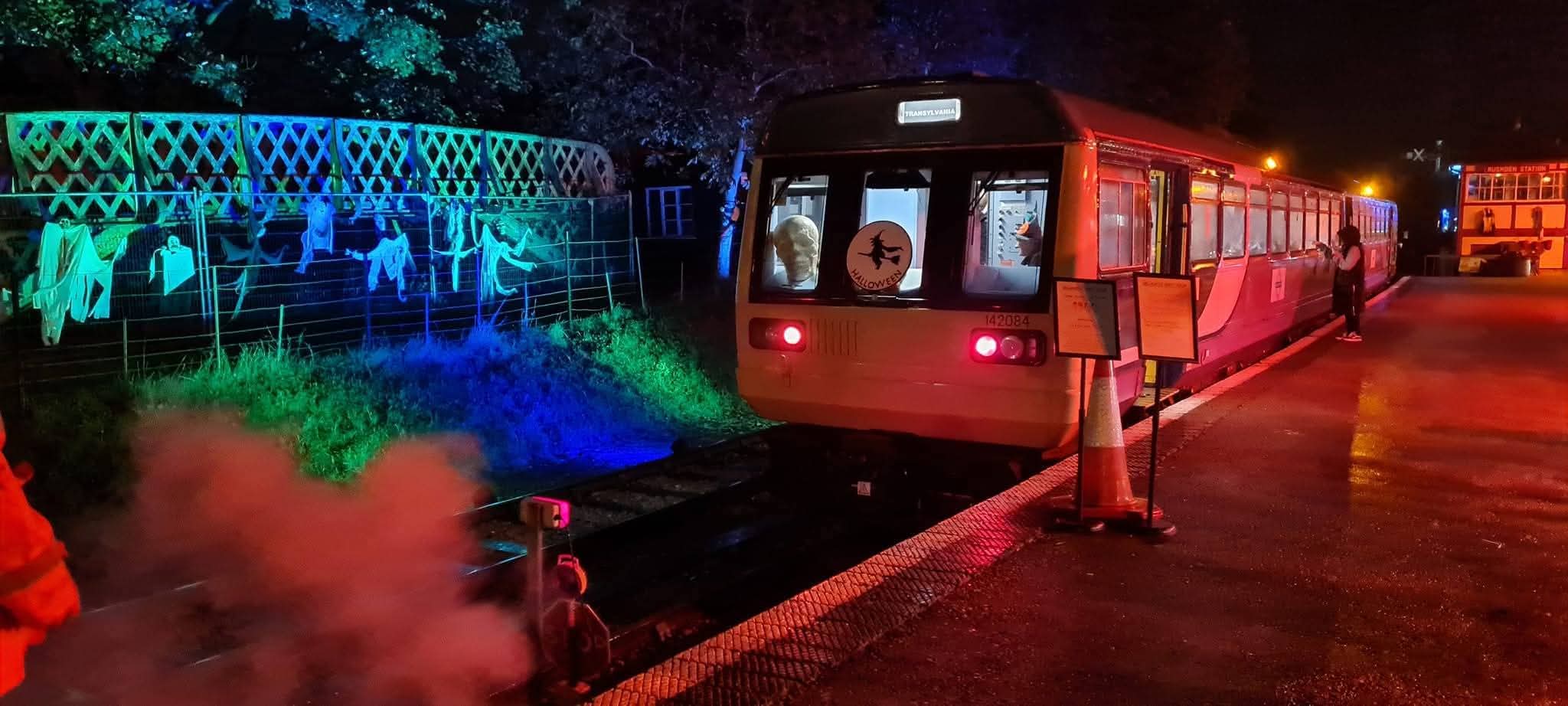👻🚂 Halloween Ghost Train 2025 - Rushden Historical Transport Society at Rushden Historical Transport Society, Rushden Station, Station Approach, Rushden, Northamptonshire, NN10 0AW | Adults, Automotive, Entertainment, Family, Fun, Half Term, History & Heritage, Indoor, Kids, Nightlife, Seasonal, Teens, Ticket Event | Suitable for: Family, Free Parking, Toilets 👻🚂 Halloween Ghost Train 2025 - Rushden Historical Transport Society - Event Image 2 October 25, 2025 04:00 PM