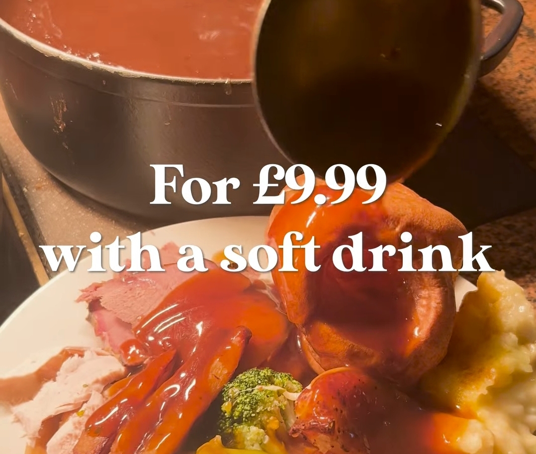 ♨️ Unlimited Carvery with a soft drink, only £9.99 including a drink! - Maypole Farm, Kempston - Event Image 3 September 23, 2025 03:00 PM