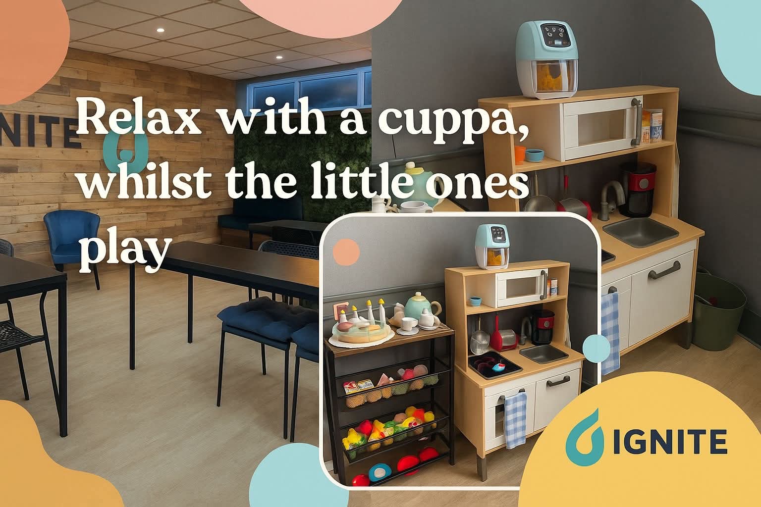 🧒 Stay & Play Ignite Studio, Biggleswade  - Event Image 2 October 17, 2025 09:00 AM