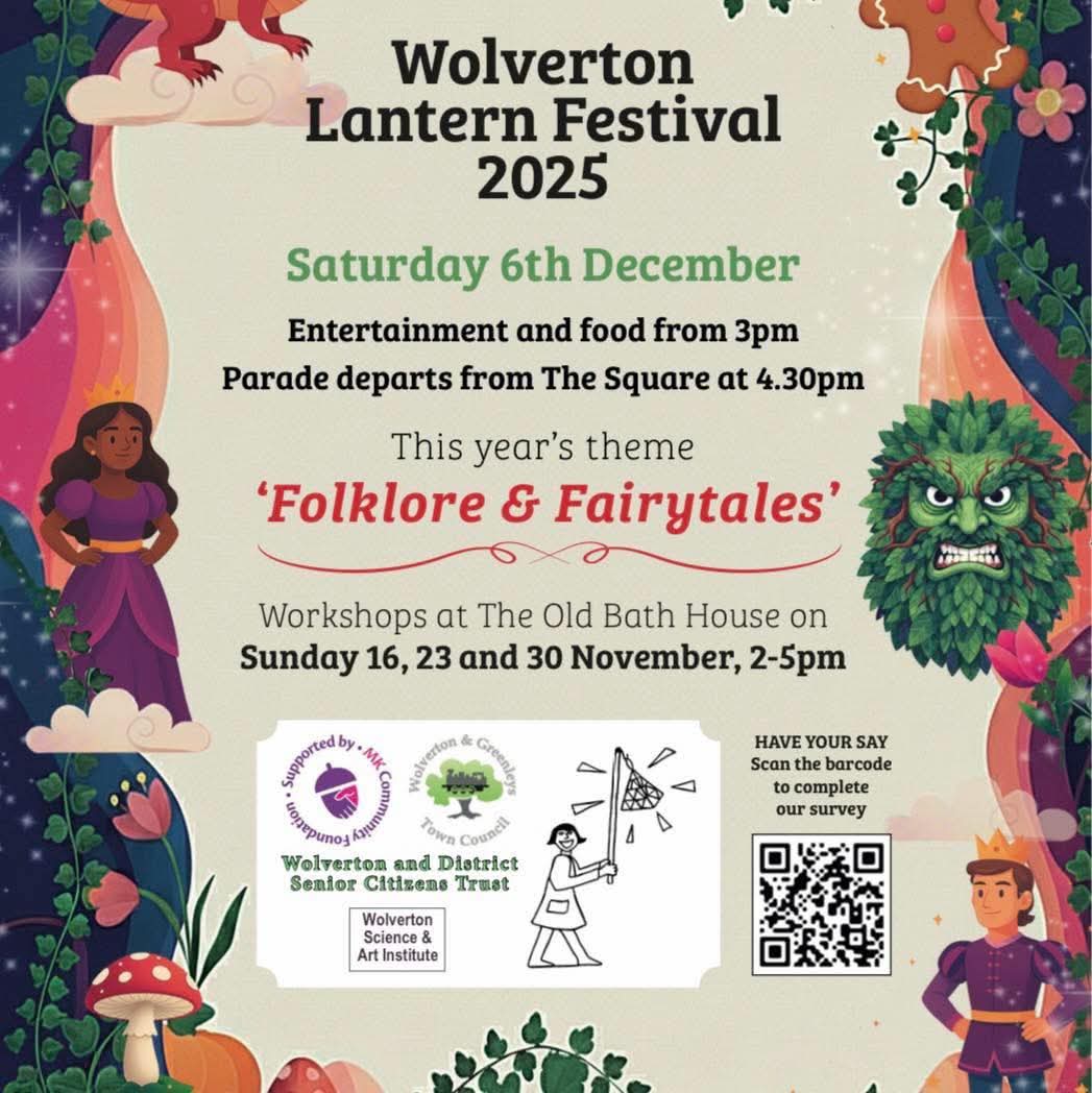 🧚‍♀️ Wolverton Lantern Festival 2025  - Event Image 5 December 06, 2025 03:00 PM