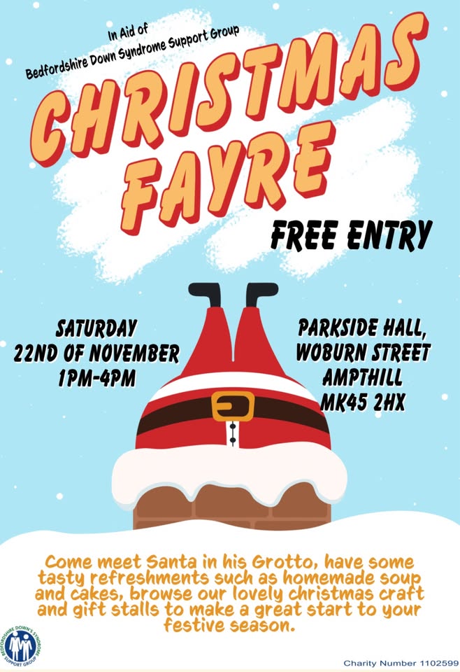 🎁 Christmas Fayre 2025 - Parkside Community Hall, Ampthill - November 22, 2025 01:00 PM at Parkside Community Hall, Woburn Street, Ampthill, MK45 2HX