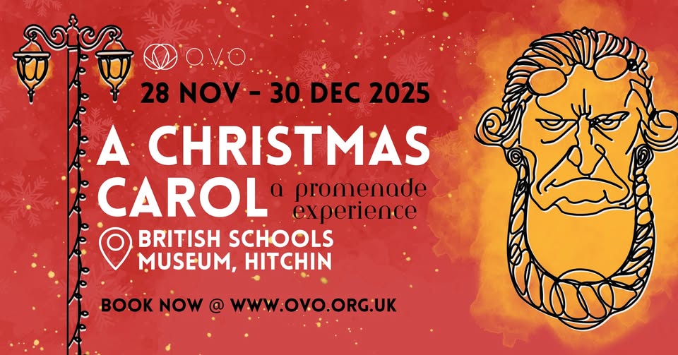 🎩 A Christmas Carol 2025 - British Schools Museum, Hitchin - November 28, 2025 06:00 PM at British School Museum, 41 Queen Street, Hitchin, SG4 9TS
