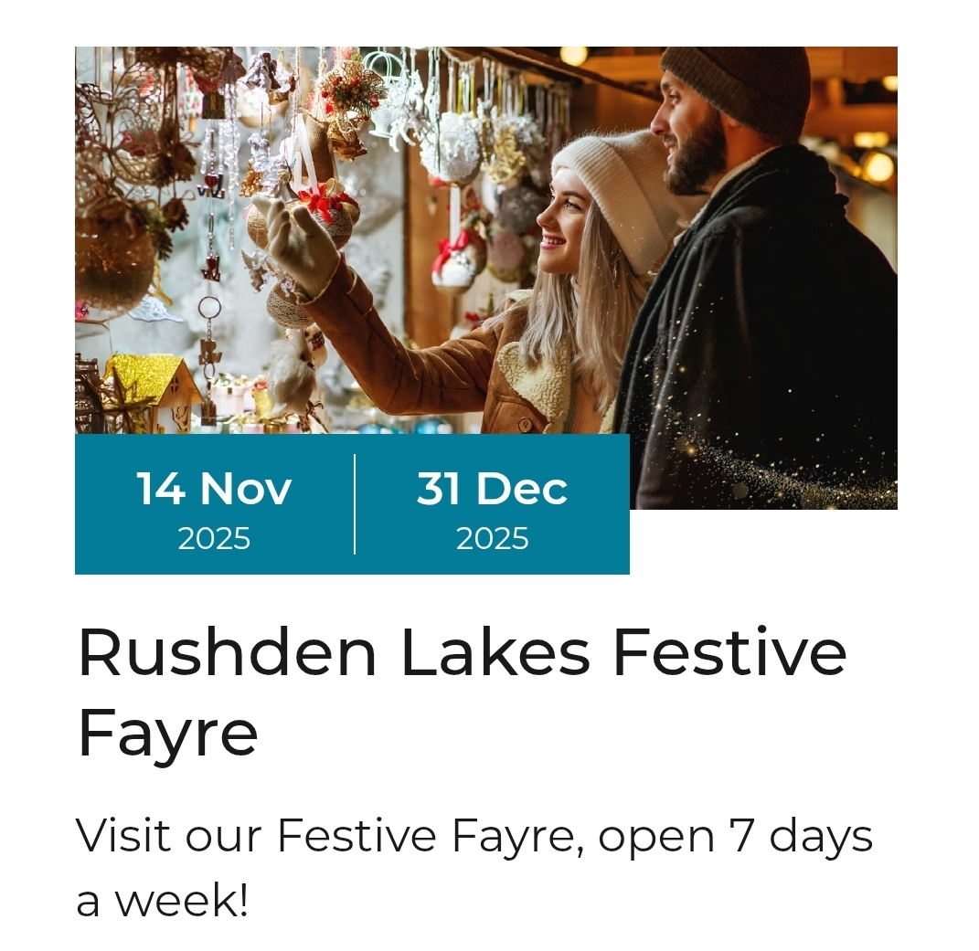 👣🧑‍🎄 The Nut Cracker Trail 2025 - Rushden Lakes  - Event Image 2 November 28, 2025 08:00 AM