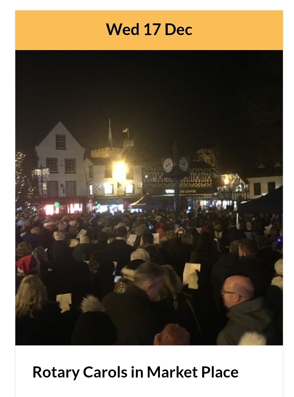 🛍 Late Night Shopping in Hitchin & Carols on the Market Place - December 2025 - Event Image 2 December 17, 2025 05:00 PM