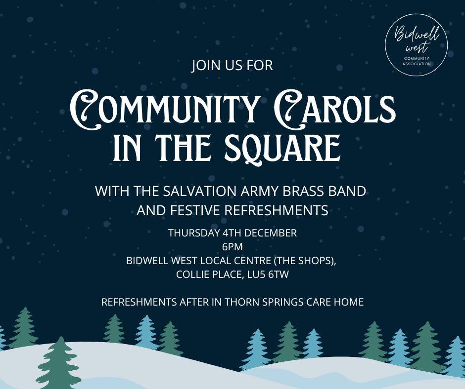 🎼 Community Carols in the Square 2025 - Outside Esquires Coffee Shop - December 04, 2025 06:00 PM at Esquires Coffee, 1 Collie Place, Houghton Regis, LU5 6TW Dunstable