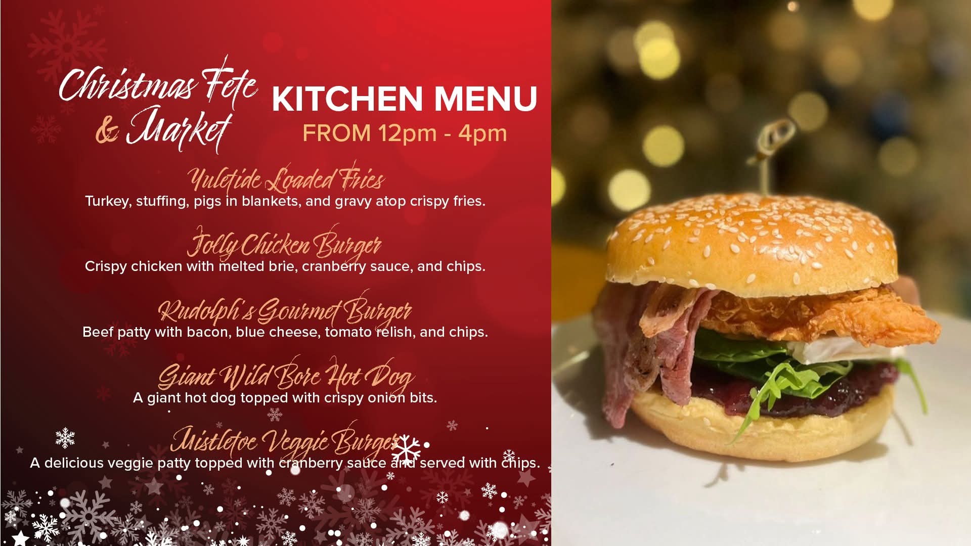 ✨️ Christmas Fete & Market 2025 - Oakley Sports & Social Club  - Event Image 8 December 13, 2025 12:30 PM