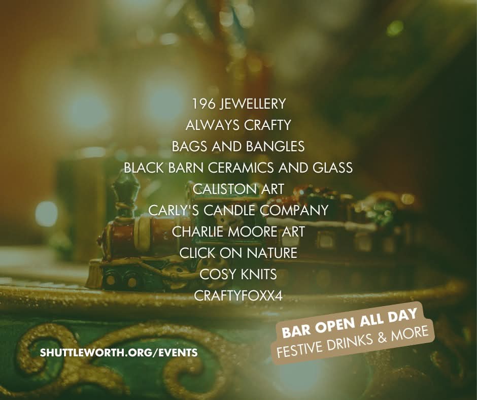 🎁 Shuttleworth Christmas Market 2025  - Event Image 2 December 14, 2025 11:00 AM