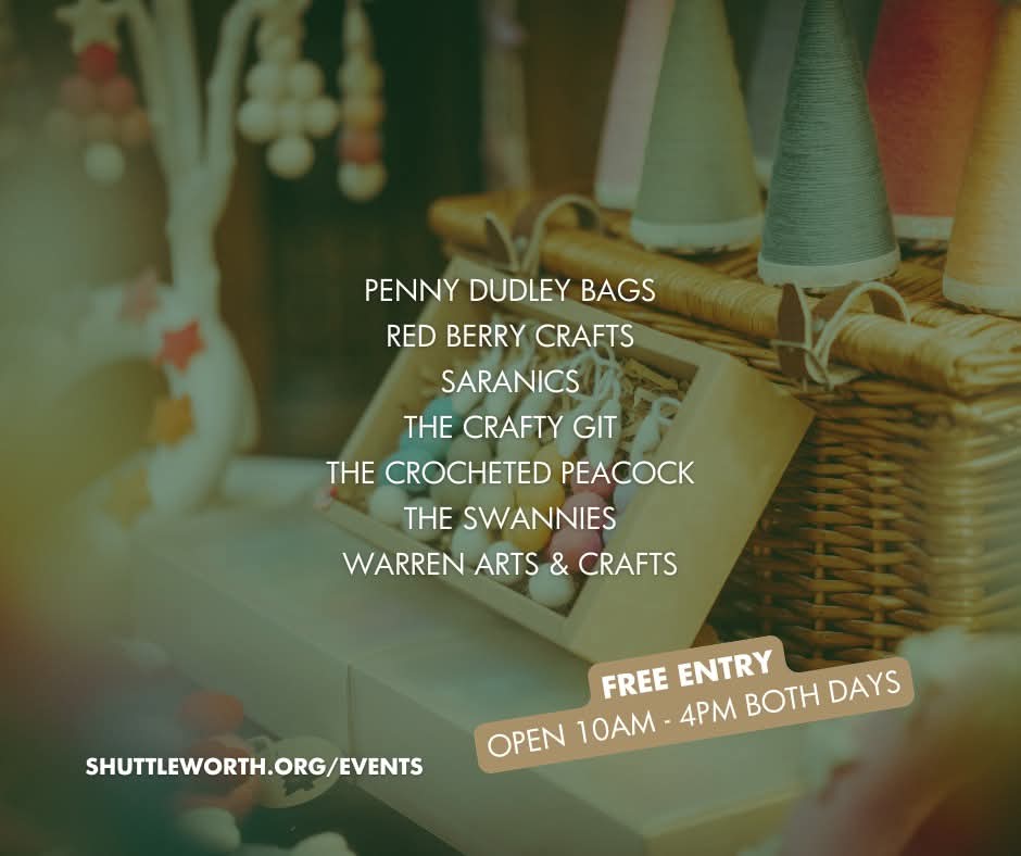 🎁 Shuttleworth Christmas Market 2025  - Event Image 5 December 14, 2025 11:00 AM