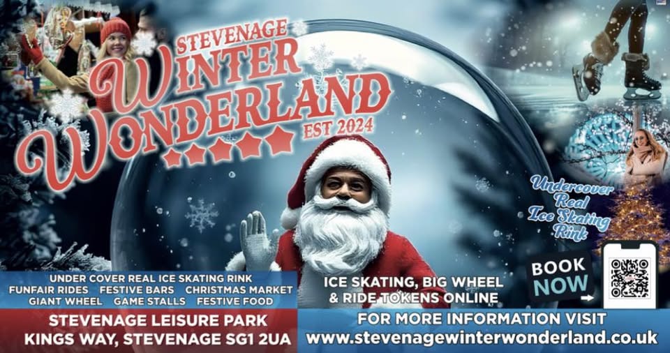 ❄️ Stevenage Winter Wonderland 2025 - Stevenage Leisure Park - November 21, 2025 04:00 PM at Stevenage Leisure Park, Kings Way, Stevenage, SG1 2UA
