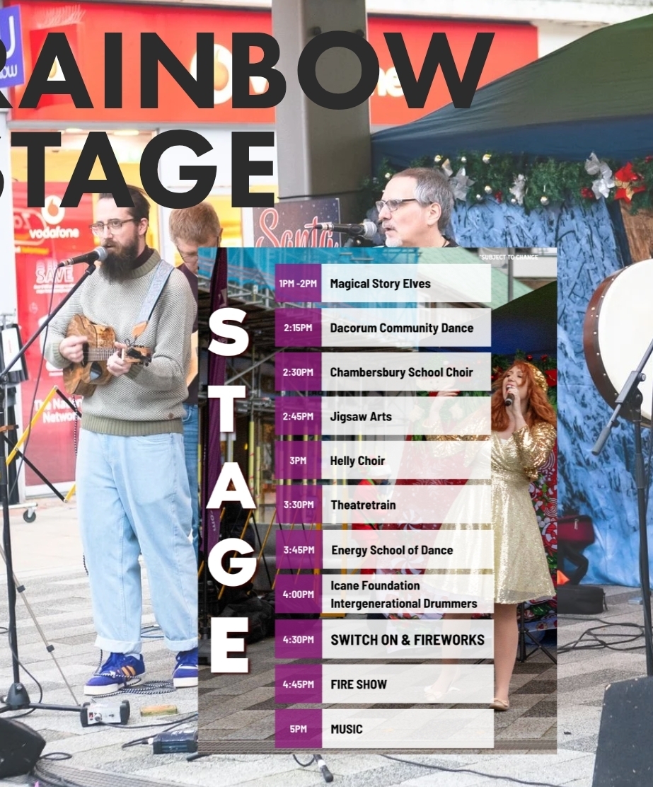 🎆 Hemel Hempstead Christmas Light Switch On 2025  - Event Image 3 November 15, 2025 01:00 PM