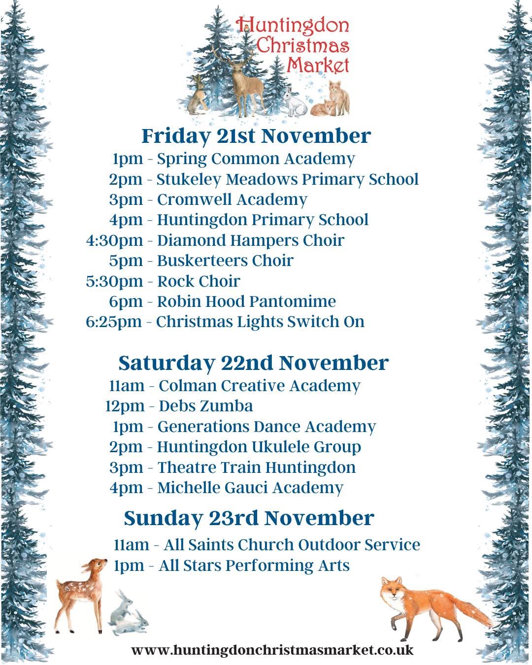 🎁 Huntingdon Christmas Market 2025 - Event Image 5 November 23, 2025 10:00 AM