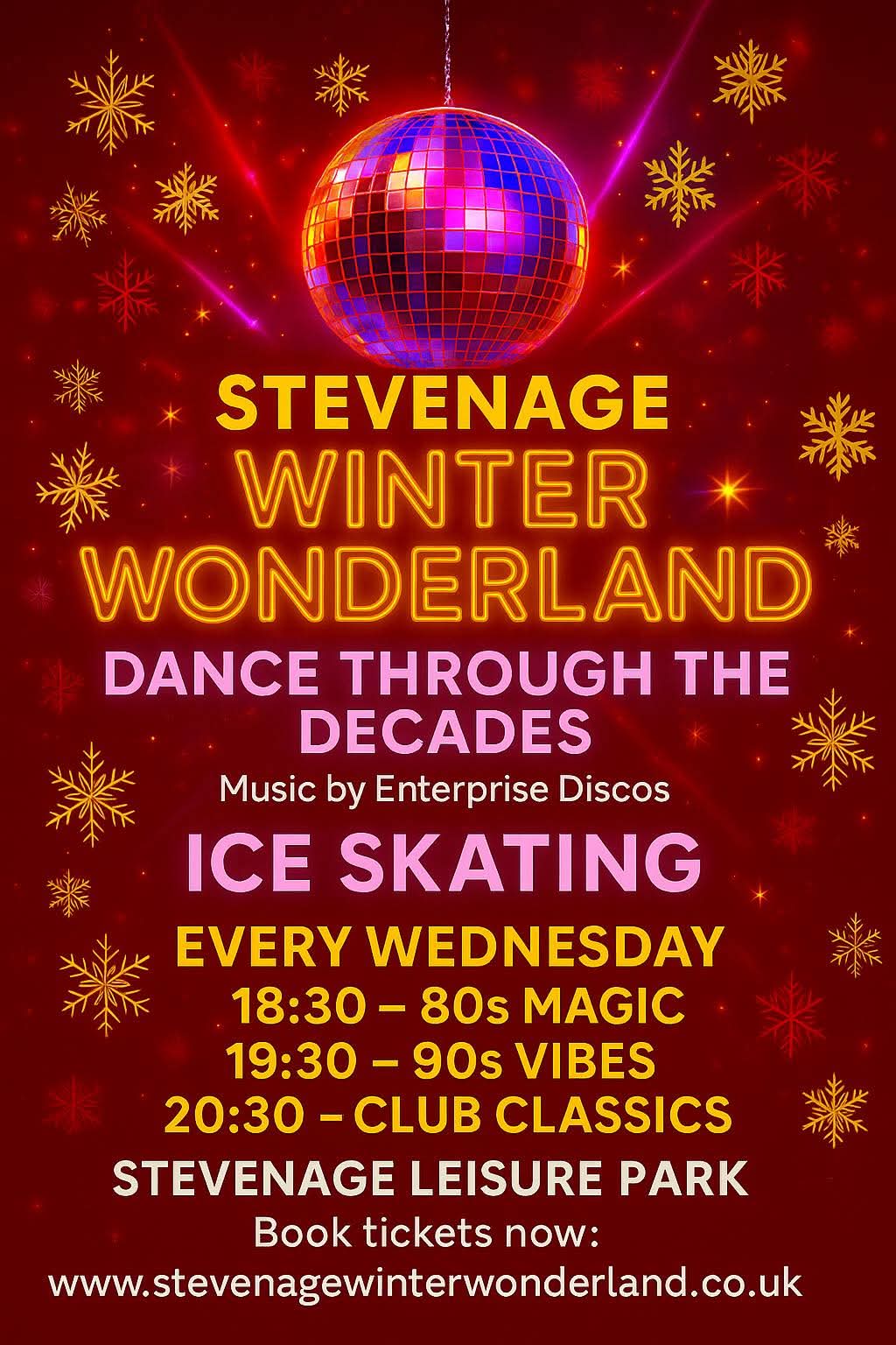 ❄️ Stevenage Winter Wonderland 2025 - Stevenage Leisure Park - Event Image 2 November 21, 2025 04:00 PM