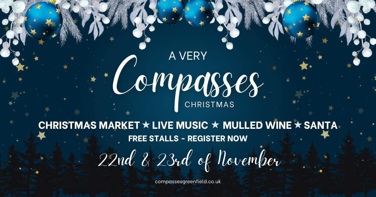 🎁 Christmas Market at The Compasses, Greenfield - Event Image 3 November 23, 2025 10:00 AM