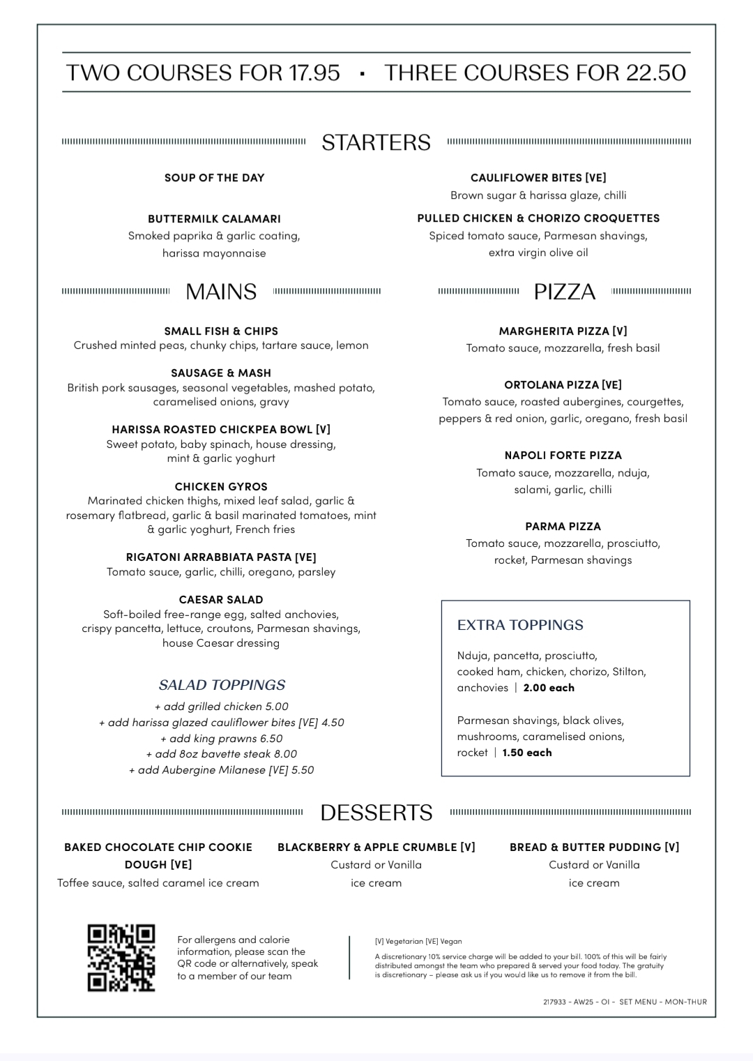 💥 Three Courses and a drink at The Woburn for only £20.26 - January 2026 Offer! - Event Image 3 January 09, 2026 12:00 PM