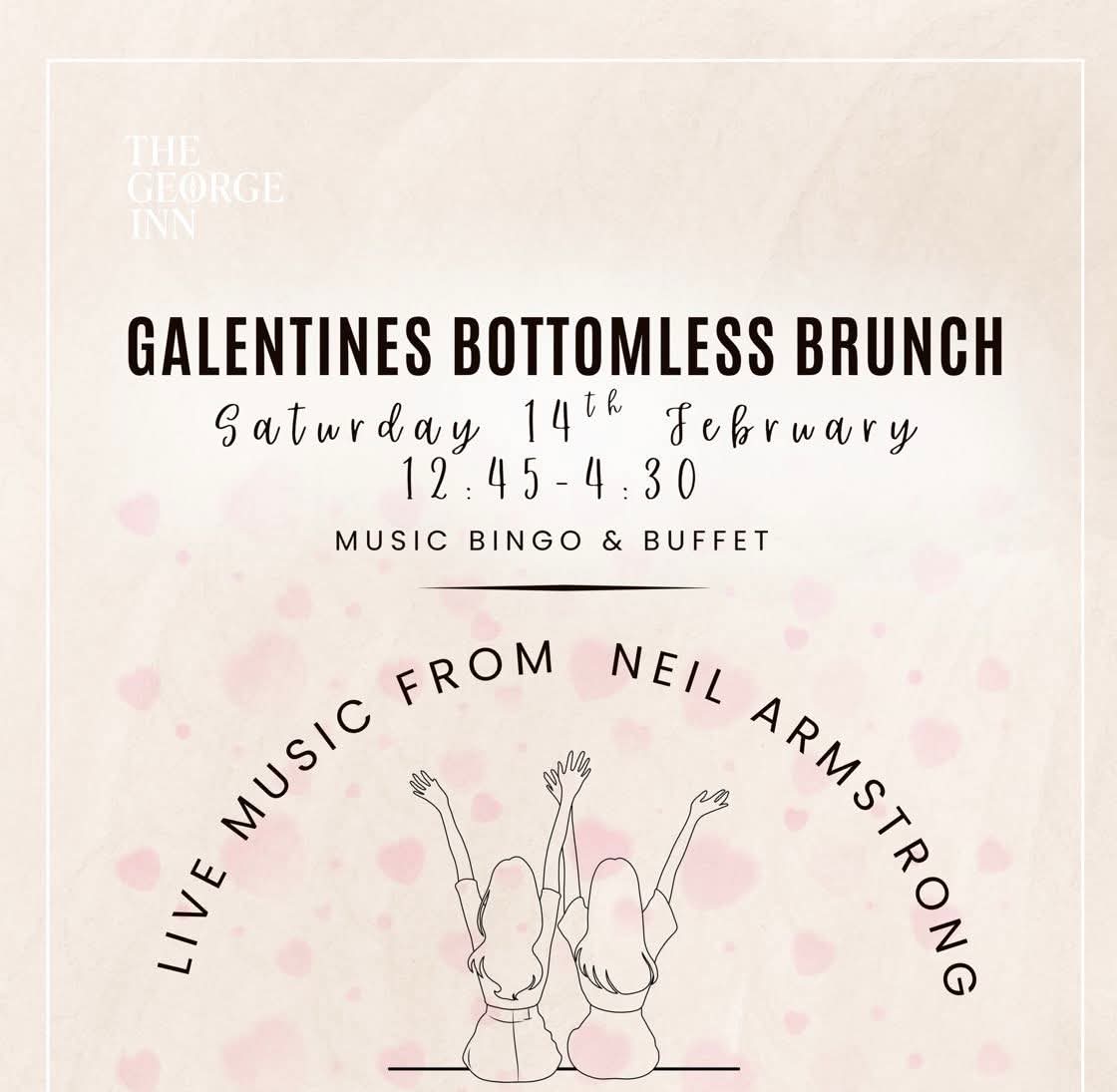 🥂 Valentines Bottomless Brunch 2026 - George Inn, Maulden - Event Image 3 February 14, 2026 12:45 PM