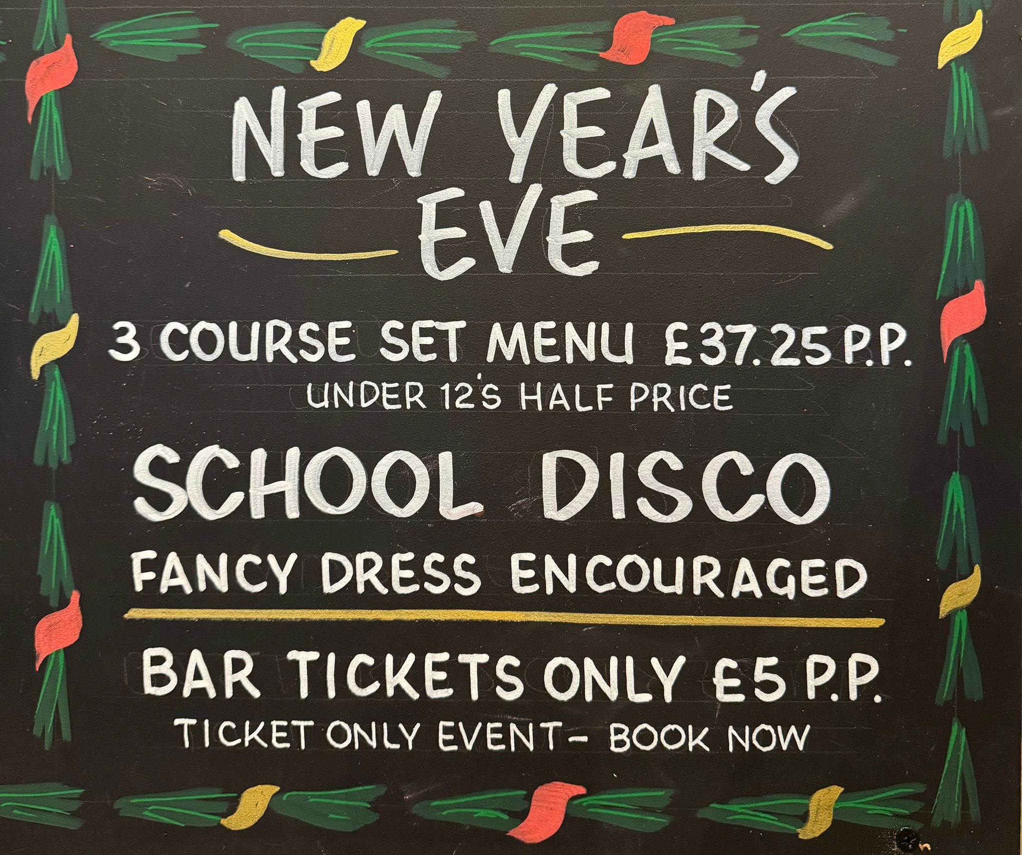 🕺New Years Eve Back To School Disco 2025 (families welcome) - The Kings Reach, Biggleswade  - December 31, 2025 06:00 PM at The Kings Reach, Potton Road, Biggleswade, SG18 0EL