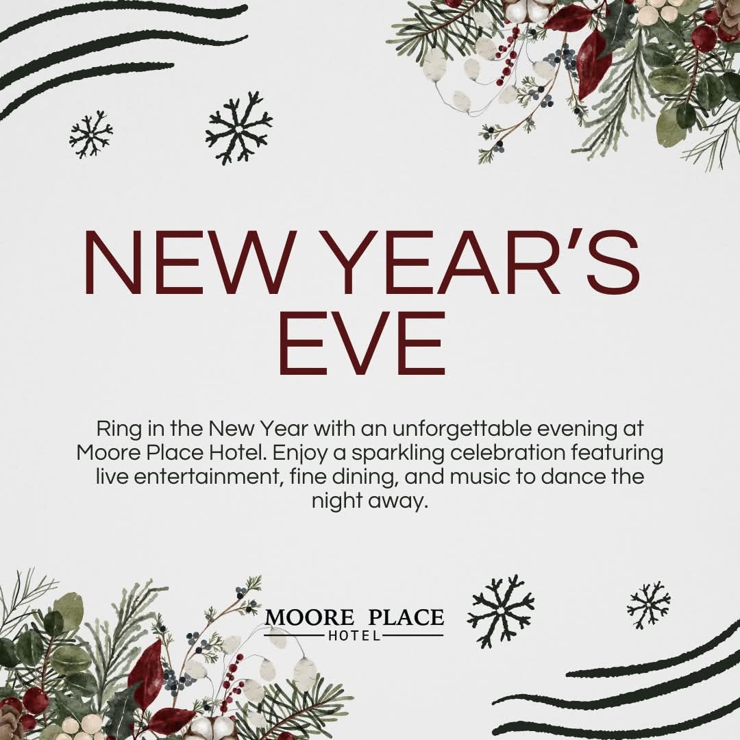 🍾 New Years Eve at Moore Place Hotel, Aspley Guise 2025  - Event Image 3 December 31, 2025 