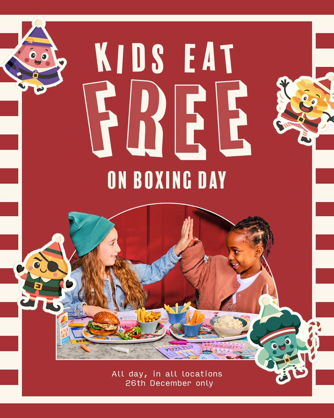 💥 Kids Eat Free on Boxing Day 2025 at Bill's - Milton Keynes - Event Image 3 December 26, 2025 09:00 AM